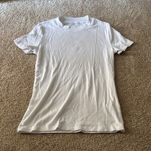 Banana Republic White Short Sleeve Tee